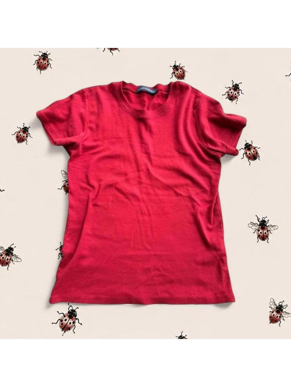 brandy melville red top